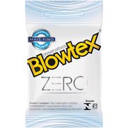 Preservativo Zero com 3 Unidades, Blowtex