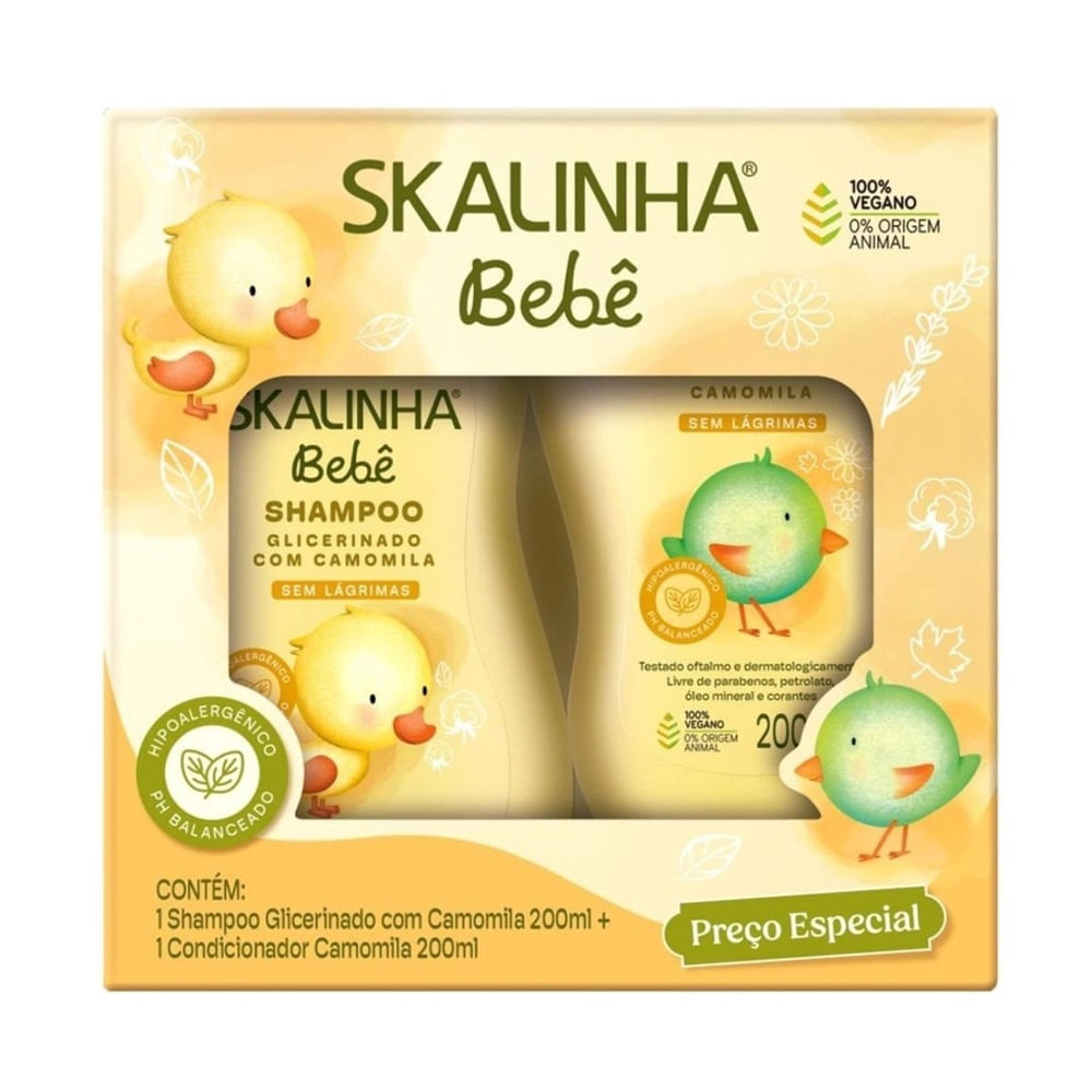 Kit Baruel Baby: Shampoo 400ml + Sabonete Glicerina 210ml