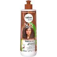 Salon Line, Ativador de Cachos, S.O.S Cachos, Óleo de Coco 500ml