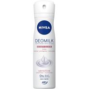 Desodorante Nivea Aerossol Deomilk Sensitive 150Ml