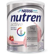 Nutren Suplemento Alimentar Active Morango 400G