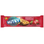 Barra De Cereal Morango Com Chocolate 22G Nutry