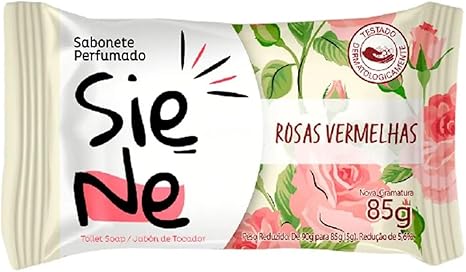 Sabonete Siene Rosas Vermelhas 85g.