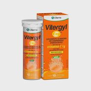 Vitergyl C 1G 10 Comprimidos Efervescente Laranja