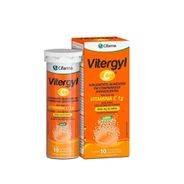 Vitergyl C 1G 10 Comprimidos Efervescente Laranja