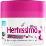 Desodorante Creme Herbissimo Bioprotect 55 Gr - Hibisco, Herbissimo