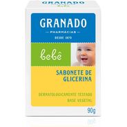 Sabonete de Glicerina em Barra Granado Bebê Tradicional com 90g