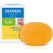 Sabonete de Glicerina em Barra Granado Bebê Tradicional com 90g