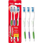 Escova de Dente Colgate Classic Clean 3 unidades