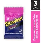 Blowtex Preservativo Orgazmax Com 3 Unidades