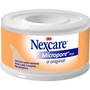 Nexcare, 3M, Micropore, Bege, 25mm x 4,5m