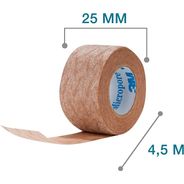 Nexcare, 3M, Micropore, Bege, 25mm x 4,5m