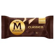 Sorvete Clássico Baunilha com Cobertura de Chocolate Magnum 69g - Kibon