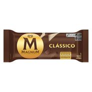 Sorvete Clássico Baunilha com Cobertura de Chocolate Magnum 69g - Kibon