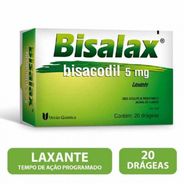 Bisalax 5mg 20 Comprimidos
