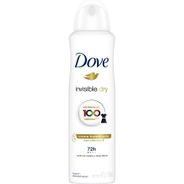 Desodorante Antitranspirante Aerosol Dove Invisible Dry 150Ml