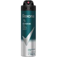 Desodorante Antitranspirante Aerosol Masculino Rexona Sem Perfume 72 horas