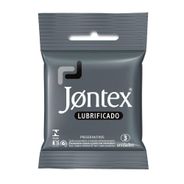 Preservativo Camisinha Jontex Lubrificado - 3 Unidades