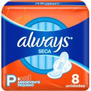 Absorvente Always Super Proteção Seca - 8 unidades