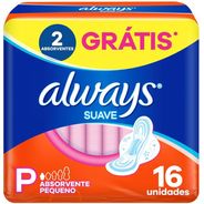 Absorvente Always Super Proteção Suave - 16 unidades