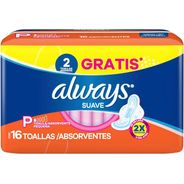 Absorvente Always Super Proteção Suave - 16 unidades