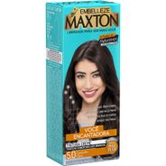 Tinta de Cabelo Maxton 5.0 Castanho Claro