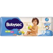 Fralda Babysec Ultrasec Galinha Pintadinha, M, 26 unidades