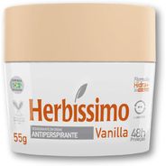Desodorante Herbíssimo Creme Vanilla 55g