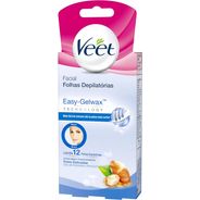 Folhas Para Depilacao Facial Veet Pele Delicada Com 12