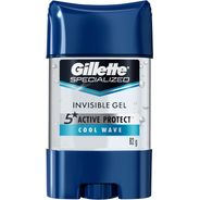 Gillette Desodorante Gel Antitranspirante Cool Wave 82G