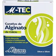 Missner Curativo Alginato Calcio 10CM X 10CM Unidade