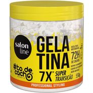 Gelatina Capilar Salon Line #To de Cacho Super Transição