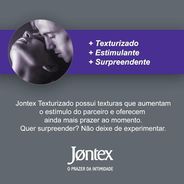 Preservativo Camisinha Jontex Texturizado - 3 Unidades