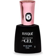 Risqué Top Coat Fixador Diamond Gel Cremoso - 9, 5 Ml