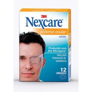 Protetor Ocular 3M Nexcare Adulto com 12 Unidades
