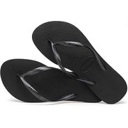 Sandália Havaianas Slim Lisa Preta 39/40