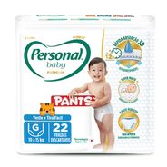 Personal Fralda Baby Premium Pants G, 22 Unidades