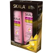 Skala Kit Shampoo + Condicionador Ceramidas 650 Ml 2 Unidades