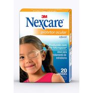 Protetor Ocular Nexcare Infantil com 20 unidades