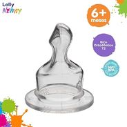 Bico Mamadeira Lolly O T2 Transparente