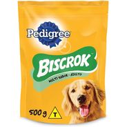 Pedigree Biscoito Pedigree Biscrok Para Cães Adultos Multi 500 G