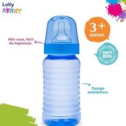 Mamadeira Lolly 340 Ml Big Clean R Azul