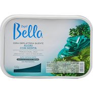 Cera Depilatória algas com Menta, Depil Bella, 500 G