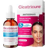 Cicatricure Sérum Facial Antissinais Com 5% De Ácido Hialurônico E Colágeno* Reduz Linhas De Expressão, 30ml