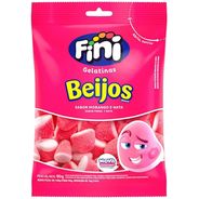 Bala Fini Morango Beijos 90g