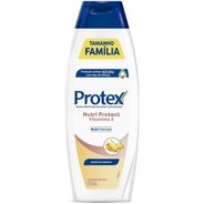 Sabonete Líquido Antibacteriano para Corpo Protex Nutri Protect Vitamina E 650ml