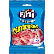 Bala Fini Gelatina Dentadura 90g