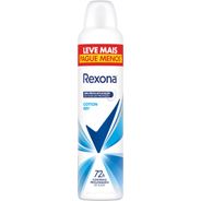 Desodorante Antitranspirante Aerosol Rexona Cotton Dry Feminino 72h 250ml