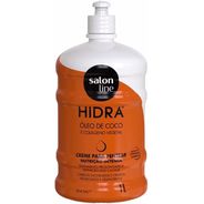 Salon Line, Creme de Pentear, Hidra Nutrição Intensa, Óleo de Coco, Vegano