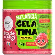 Salon Line, Gelatina Ativadora, #TodeCacho Kids, Melancia Kids, Vegano, 550g